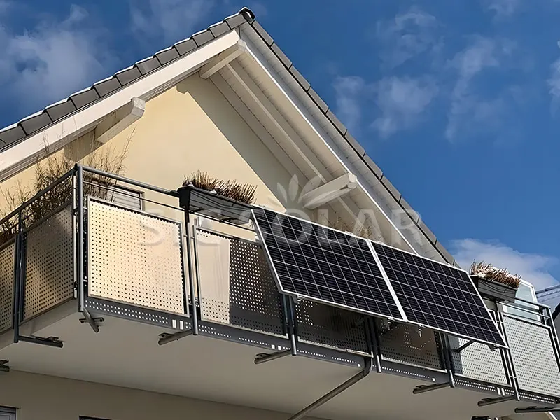 1KW Home Solpanel Balkongfästen I Italien