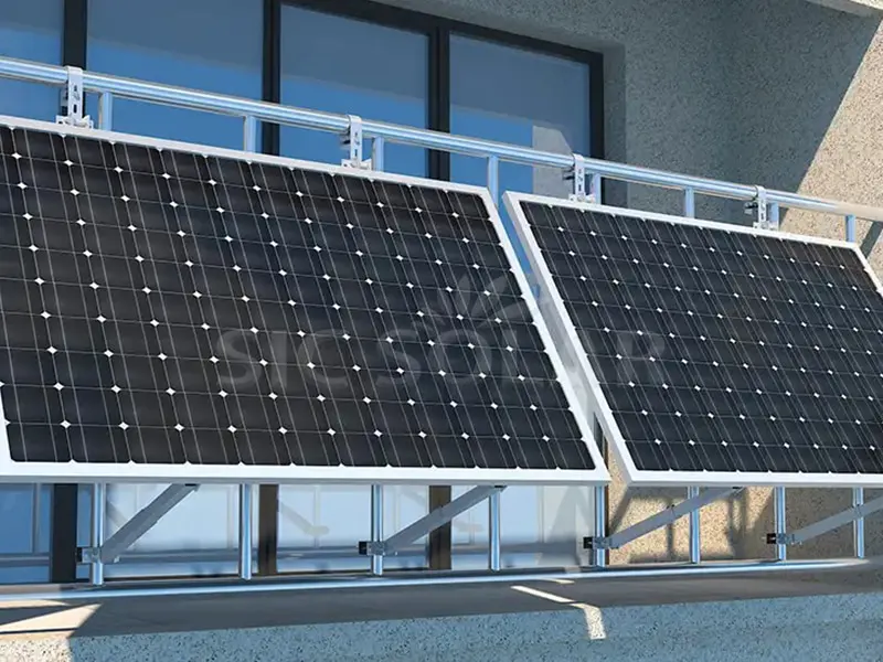 1kw Solar Fäste Balkong I Finland