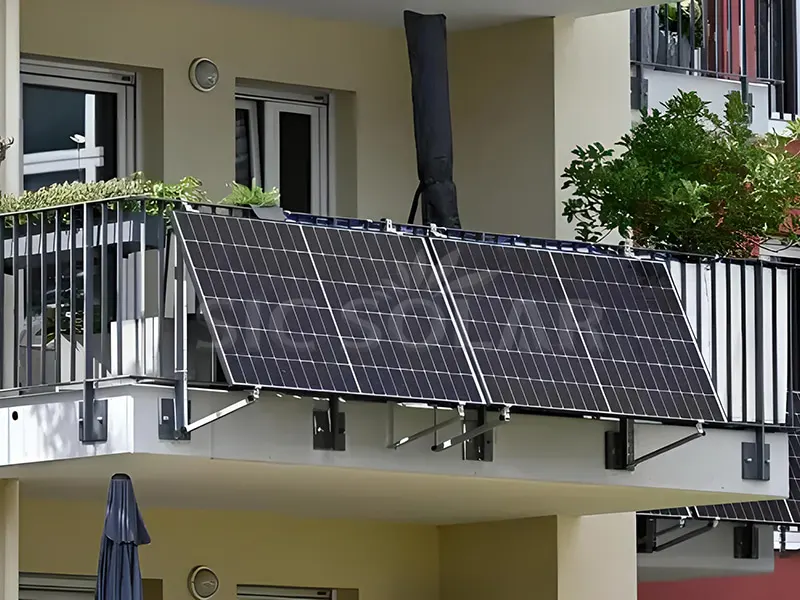 2KW Balkong Lätt Solar Bracket I Irland