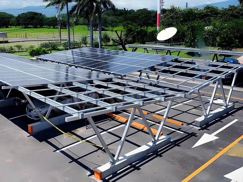 80KW all aluminium Carport Solar Panel System i USA