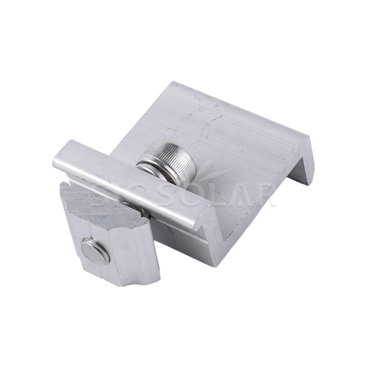 Solar End Clamp i aluminium
