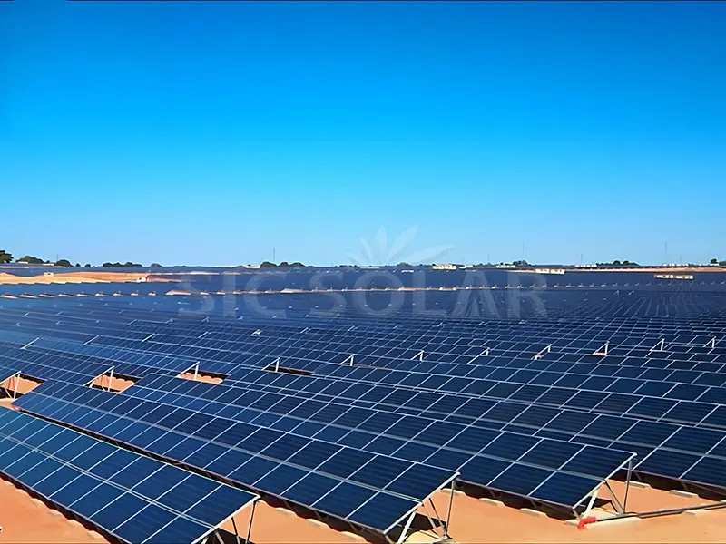 Kommersiellt W Typ Ground Solar System I Chile