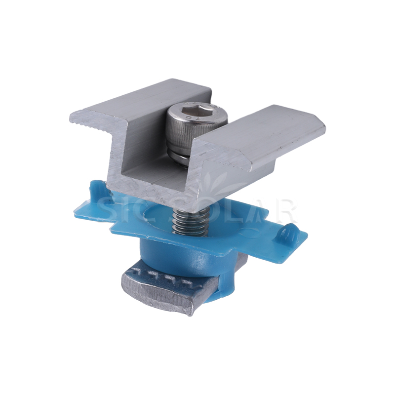 Markmonterad Solar Rail Mid Clamp