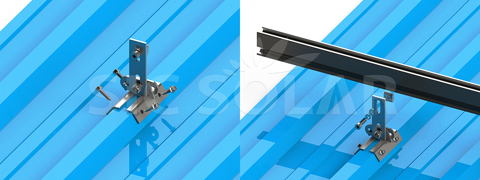 Solar Tin Metal Roof Clamp