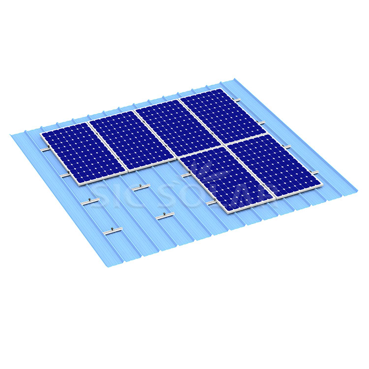 Mini Rail metalltak Solar Rack