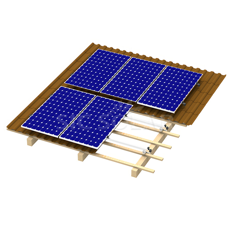 Sadeltak Solar Montering