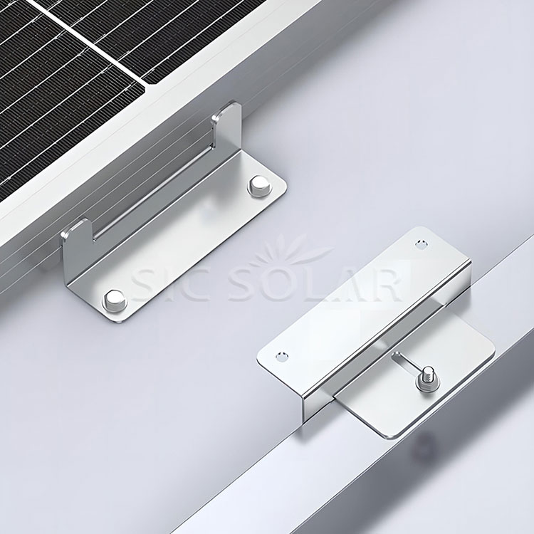 RV -solpanelens monteringssystem