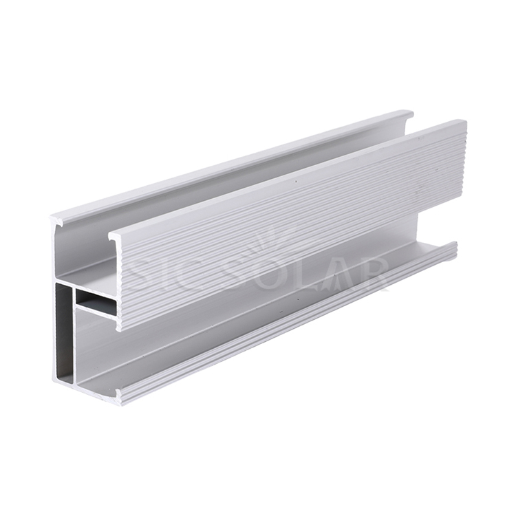 Solar fäste aluminiumskena