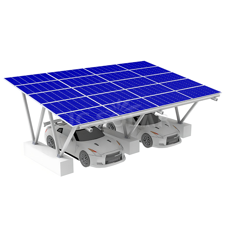 Solar carport strukturer