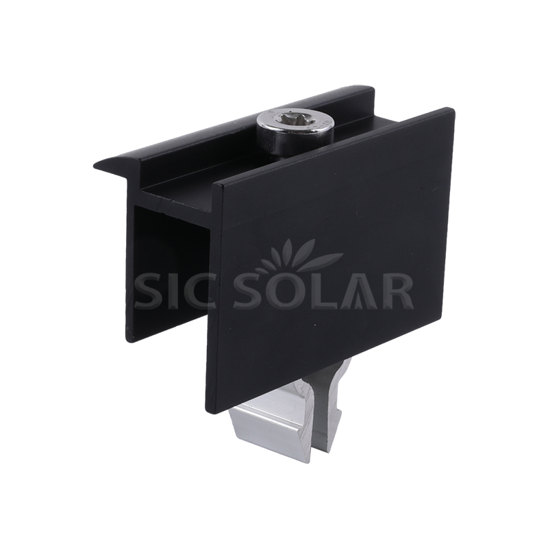 Solar PV monteringsändklämma
